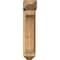Ekena Millwork Legacy Arts and Crafts Rough Sawn Bracket w/ Offset Brace, Western Red Cedar, 6"W x 16"D x 28"H BKT0604X16X28LEC03RWR - alternate 4
